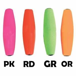 4 cigar Peg Floats that are NON Slotted in various colors
